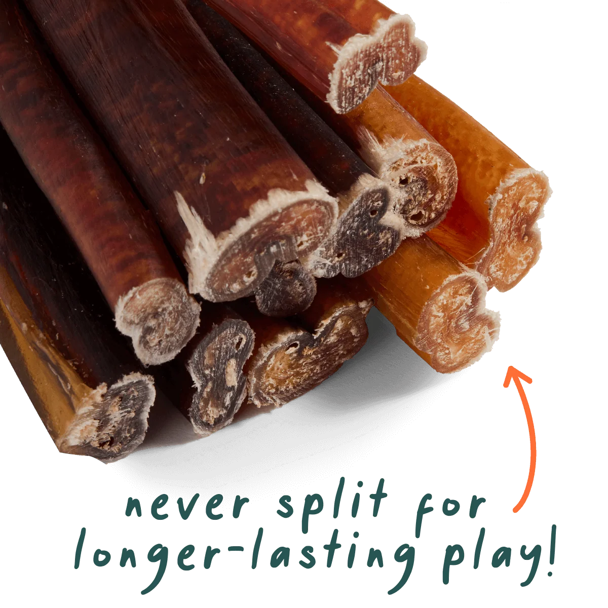 Free Range Grass-Fed Bully Sticks for Dogs
