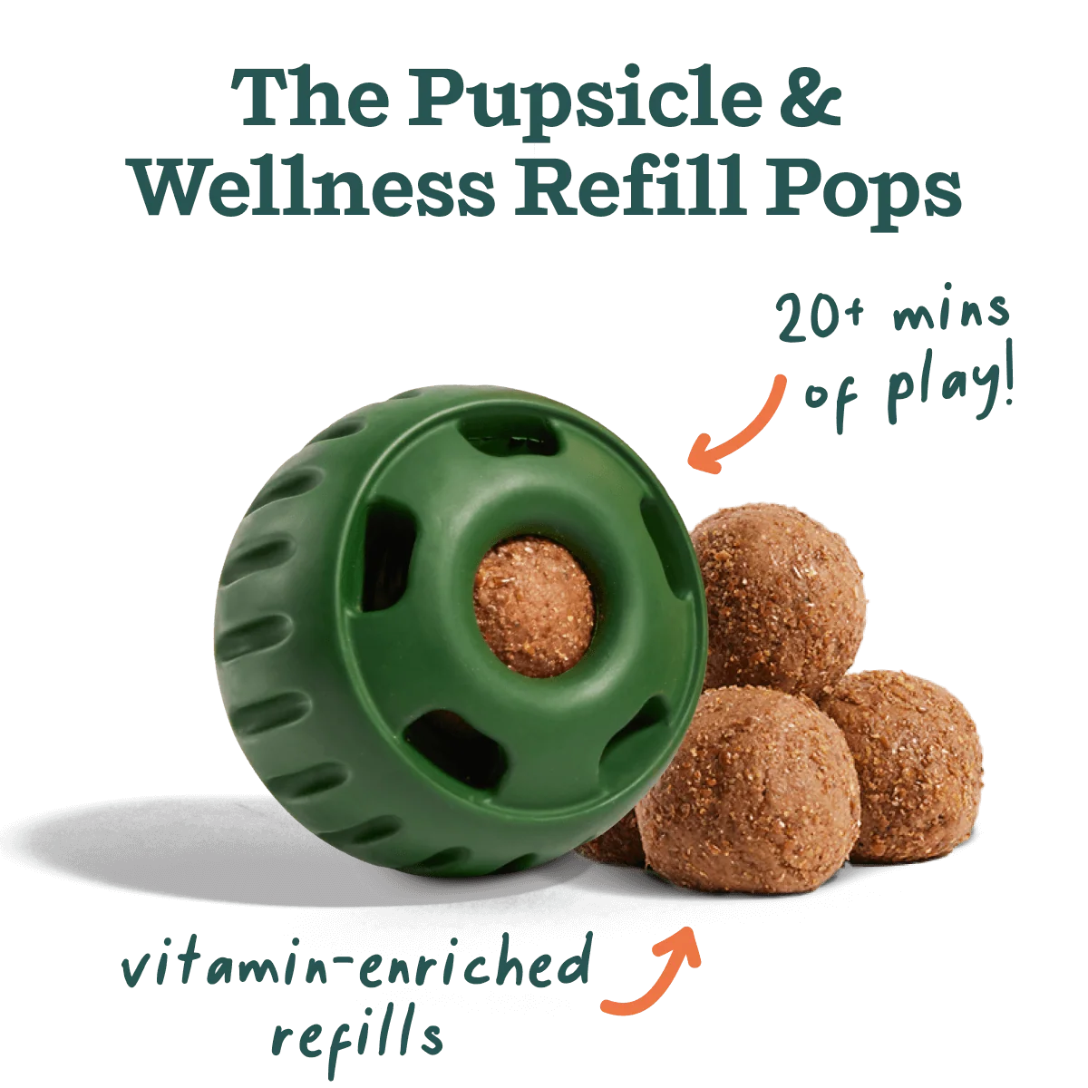 Pops Combo Pack Long-Lasting Treats for the Pupsicle with Essential Vitamins