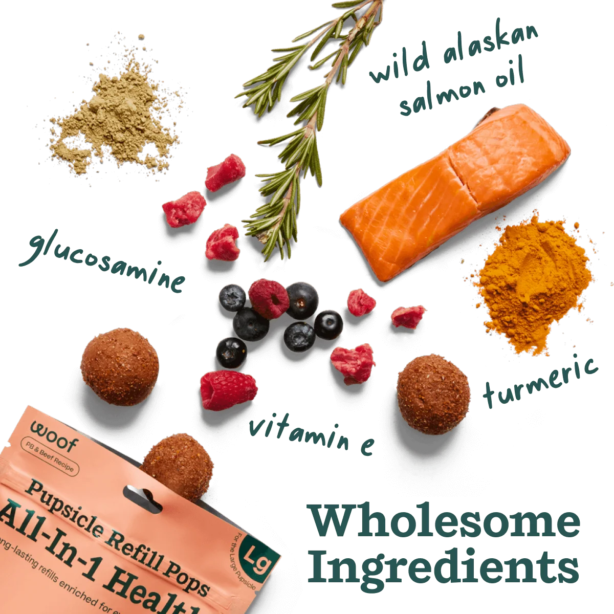 Pops Combo Pack Long-Lasting Treats for the Pupsicle with Essential Vitamins