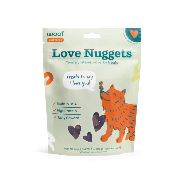 Beef Love Nuggets Training Treats Made in the USA