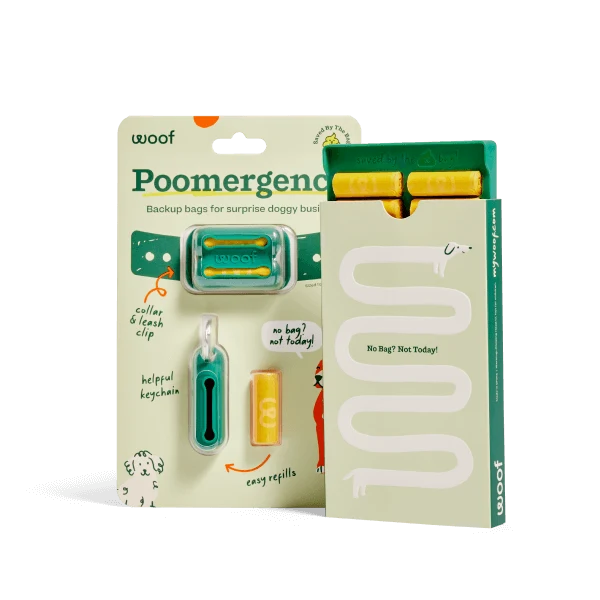Poomergency Starter Pack Bundle with 20 Extra Refill Bags