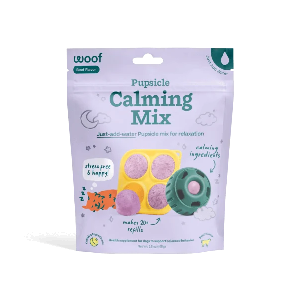 Calming Pupsicle Mix to Help Relax Anxious Pups