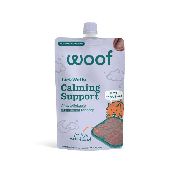 Calming Support LickWells Squeezable Supplement for Everyday Calm