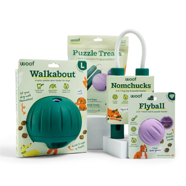 Forager Starter Pack dengan Tiga Mainan 2-in-1 dan Camilan Puzzle