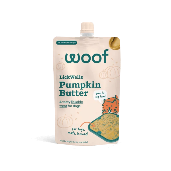 Pumpkin Butter LickWells Squeezable Spread with Real Pumpkin