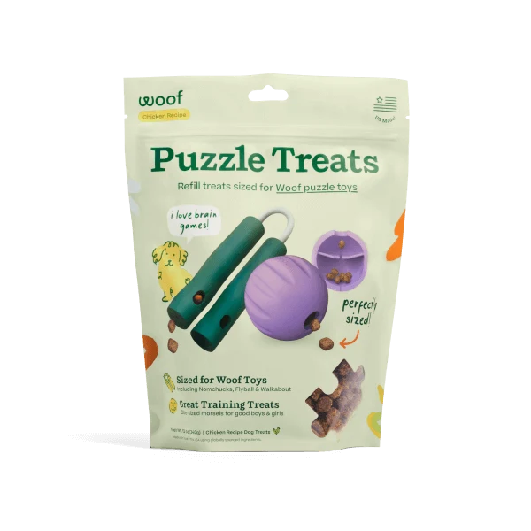 Chicken Woof Puzzle Treats for Dogs and Puzzle Toys