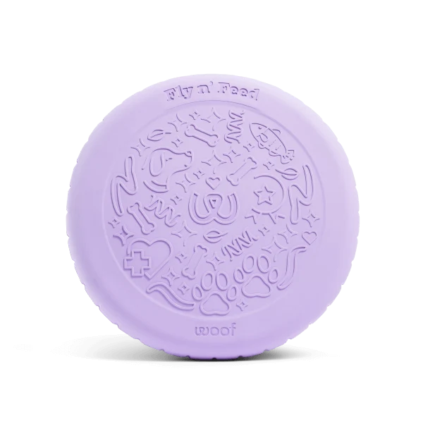 Fly n' Feed 2-in-1 Flying Disc and Calming Lick Mat